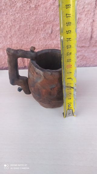 Taza de madera