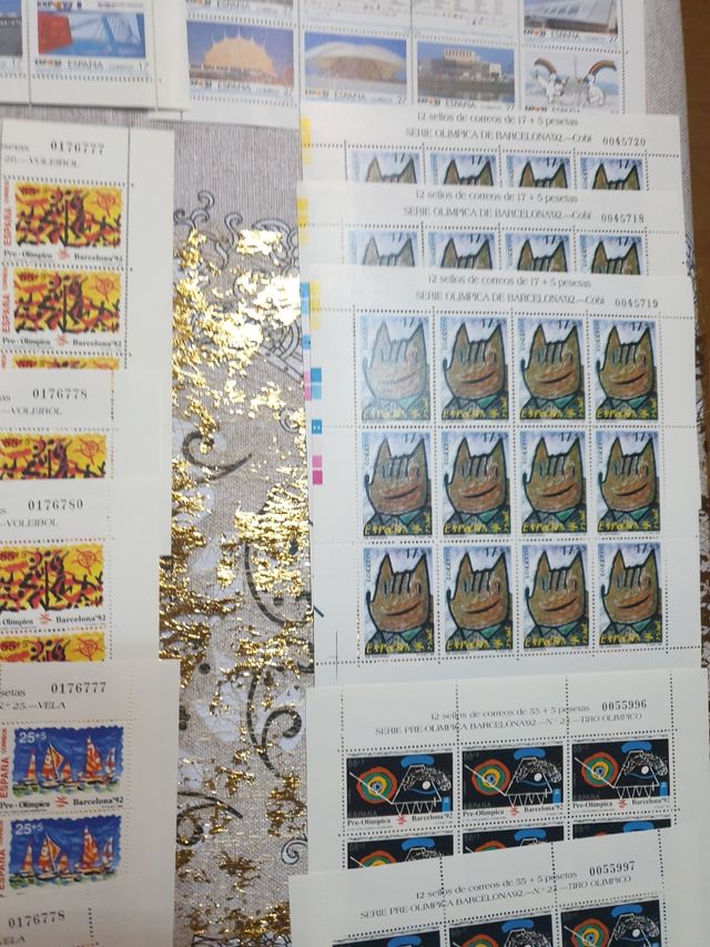 Serie di francobolli preolimpici