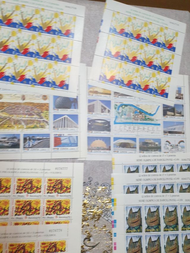 Serie di francobolli preolimpici