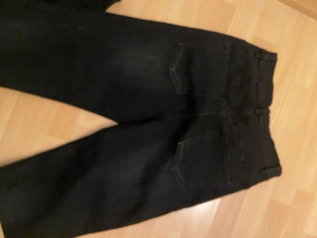 vaquero negro con brillo