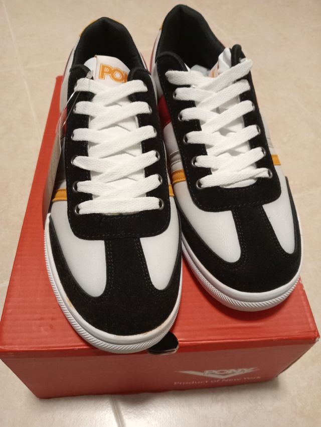 Zapatillas Pony Slamdunk Canvas Royal