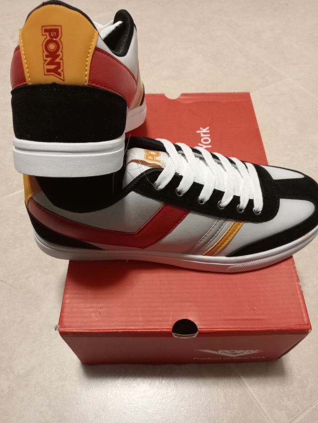 Zapatillas Pony Slamdunk Canvas Royal