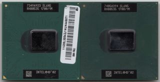 Cpu porcesador para portatil vintage