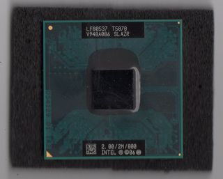 Cpu porcesador para portatil vintage