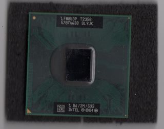 Cpu porcesador para portatil vintage