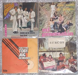 VINILOS SINGLE 7" POP ROCK SOUL ESPAÑOL