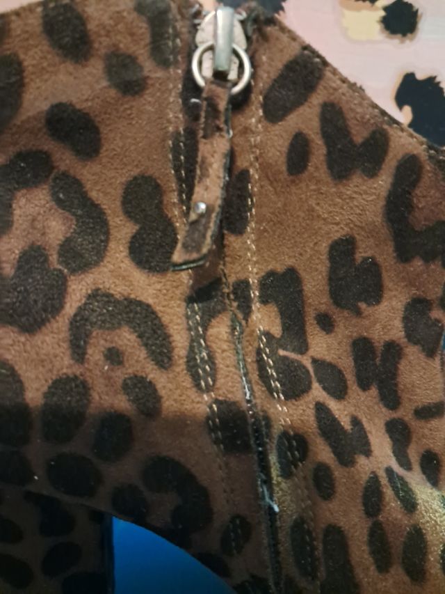 Botines leopardo 37