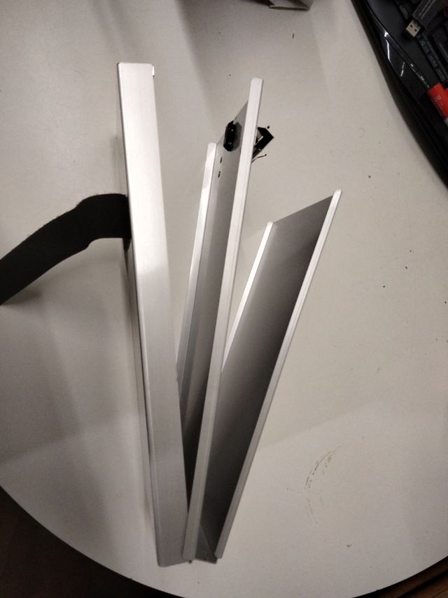 Carpeta portapapeles aluminio