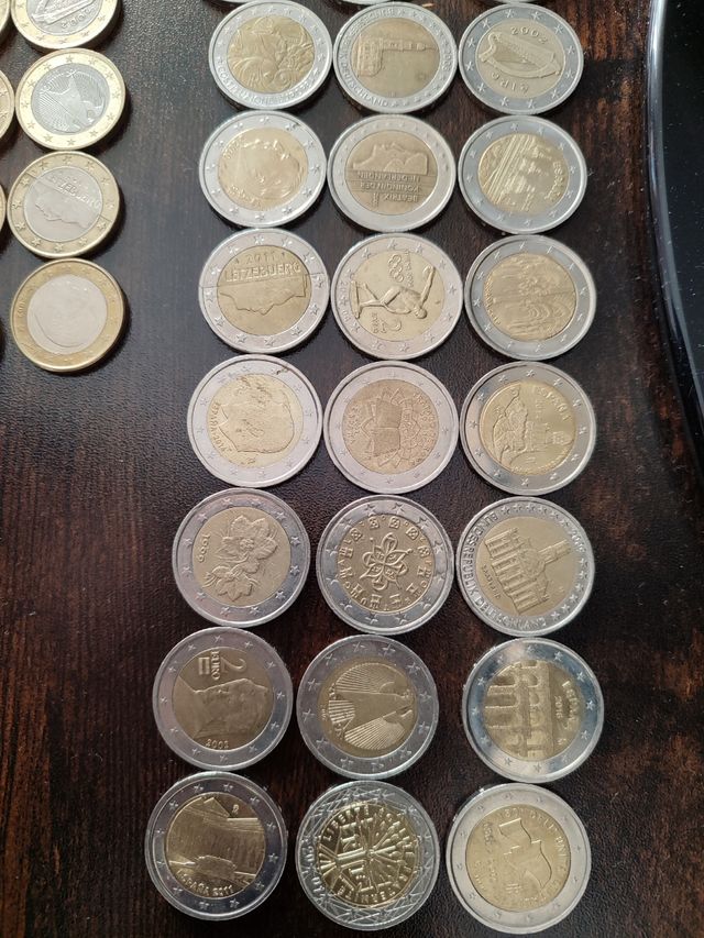 Lote monedas de euro europeas varias