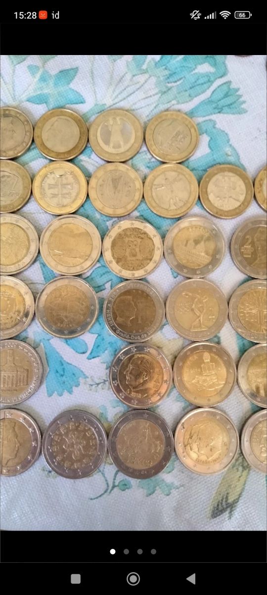 Lote monedas de euro europeas varias