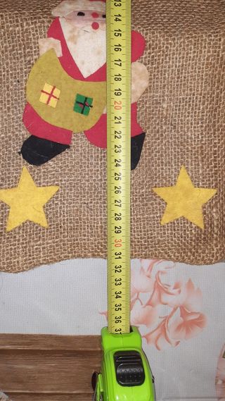 Sacchetto Natalizio in juta