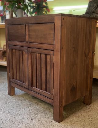 Mueble de Baño Colonial 2 Cajones