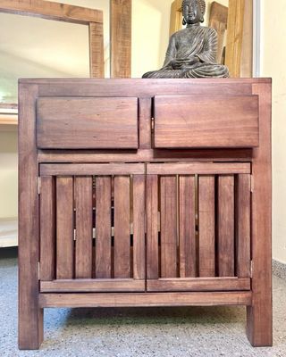 Mueble de Baño Colonial 2 Cajones