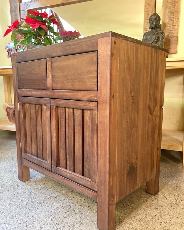 Mueble de Baño Colonial 2 Cajones