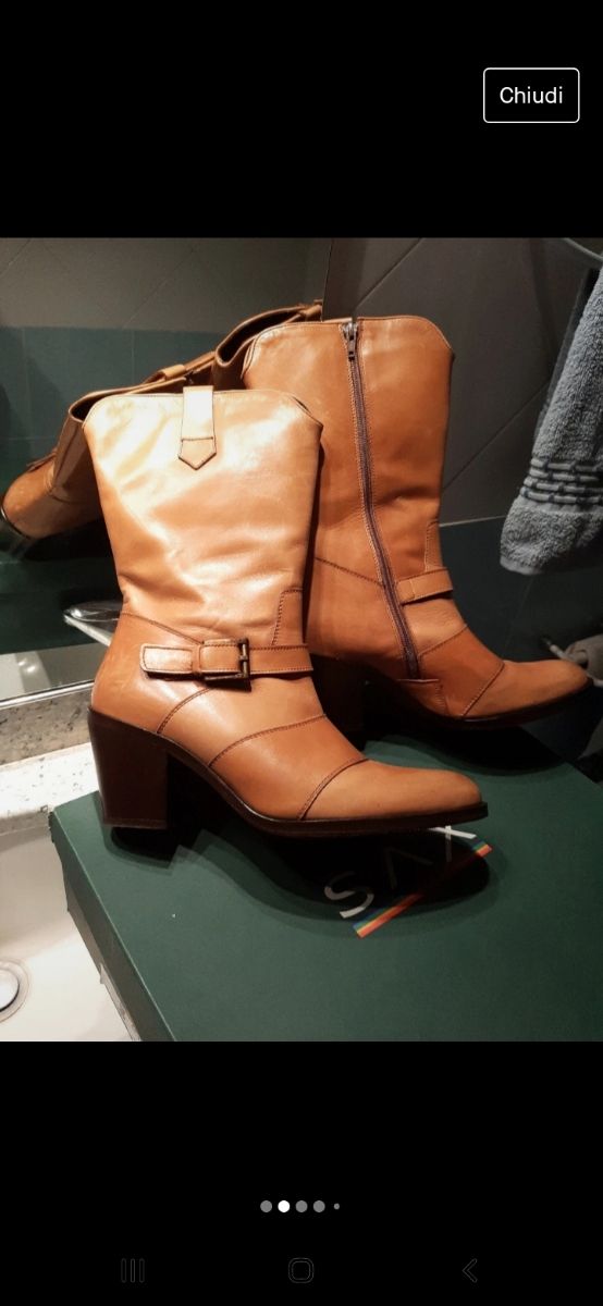 Stivali SAX originali pelle nr 40