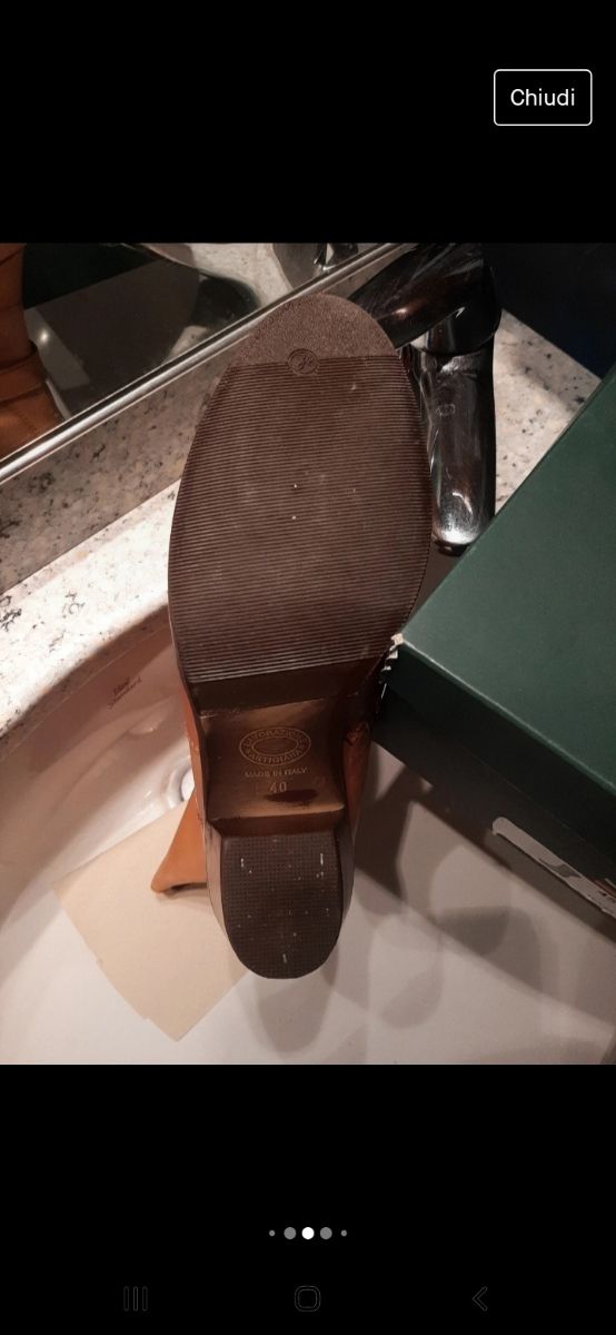 Stivali SAX originali pelle nr 40