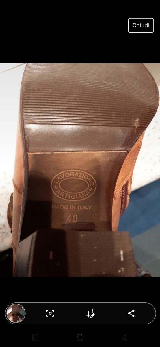 Stivali SAX originali pelle nr 40