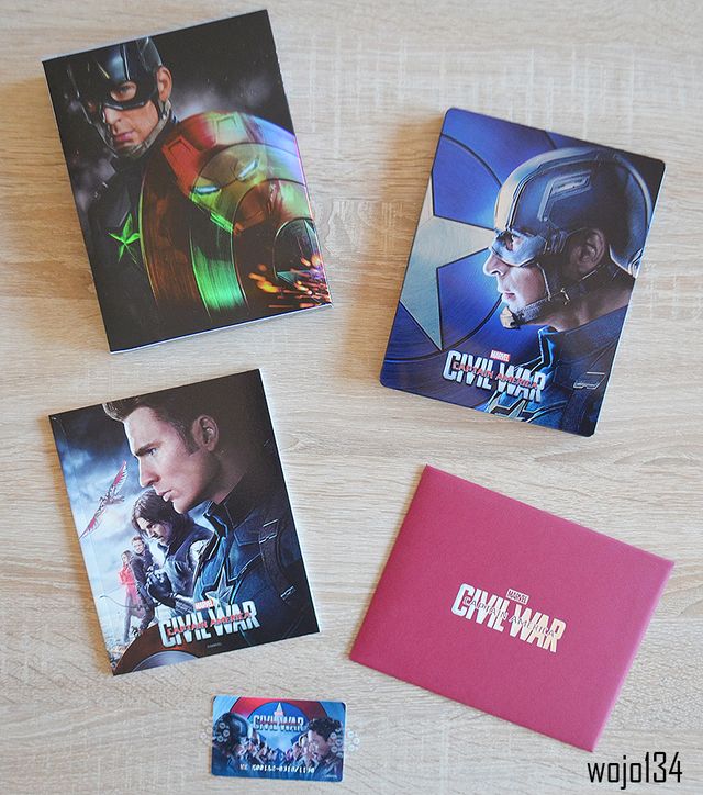 Civil war steelbook wet collection