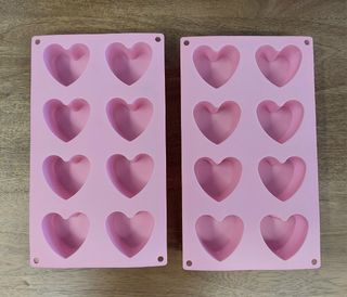 Pack 5 moldes silicona repostería