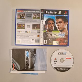Pro Evolution Soccer 2008 Pes 2008 Ps2 pal ita