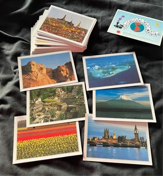 Collezione cartoline dal mondo