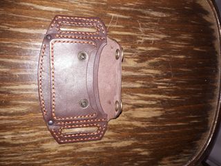 Tarjetero cinturón en cuero