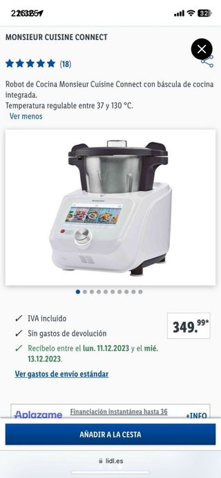 Robot cocina Monsieur Cuisine Connect