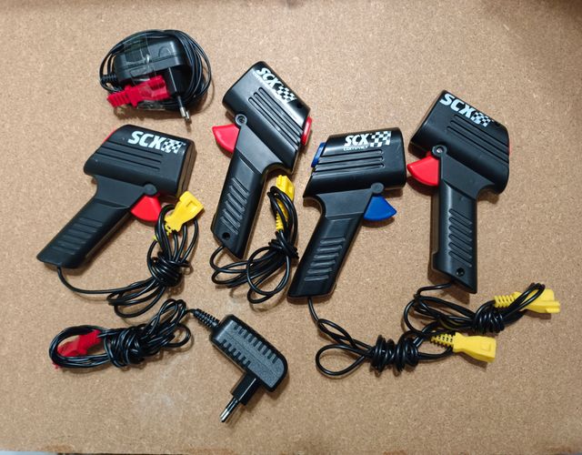 Mandos , transformador scalextric compact