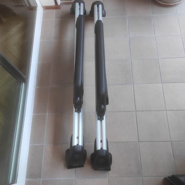 Portaesquis y baca BMW