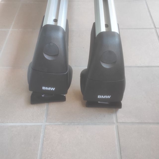 Portaesquis y baca BMW