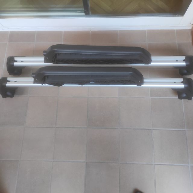 Portaesquis y baca BMW