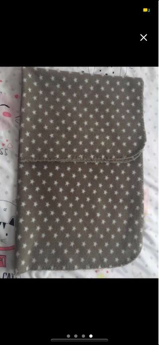 LOTE manta + saco Red Castle