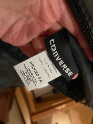 Bandolera converse negra