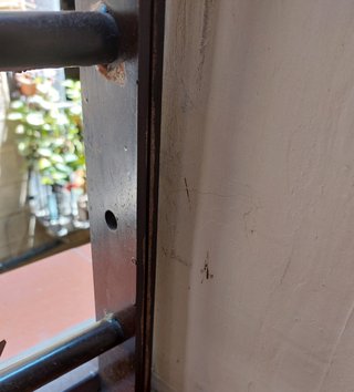 Rejas metálica para la puerta o ventana