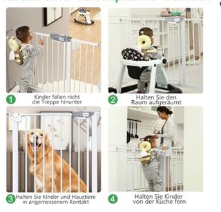Protección escalera, protección puerta seguridad