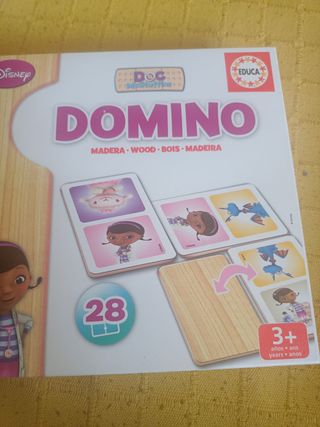 Domino de madera Doctora juguetes