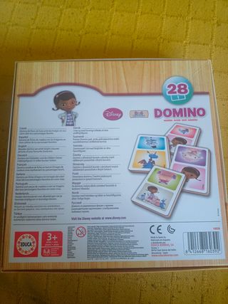 Domino de madera Doctora juguetes