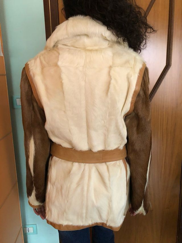 Giubbino donna vero pelo di cavallino tg.44