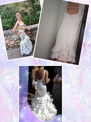 flamenca vestido novia