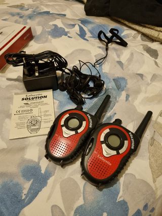 walkie talkie lafayette 20km distanza