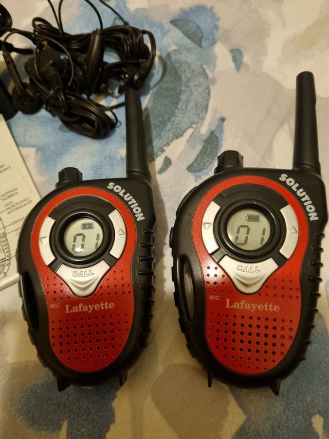 walkie talkie lafayette 20km distanza
