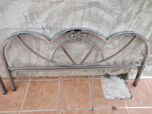 Testiera e pediera in nichel