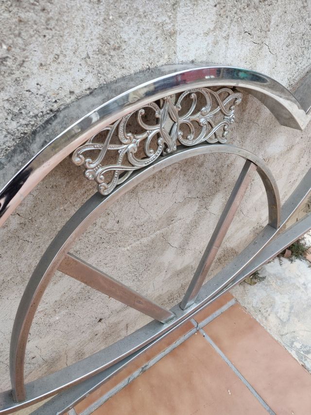 Testiera e pediera in nichel