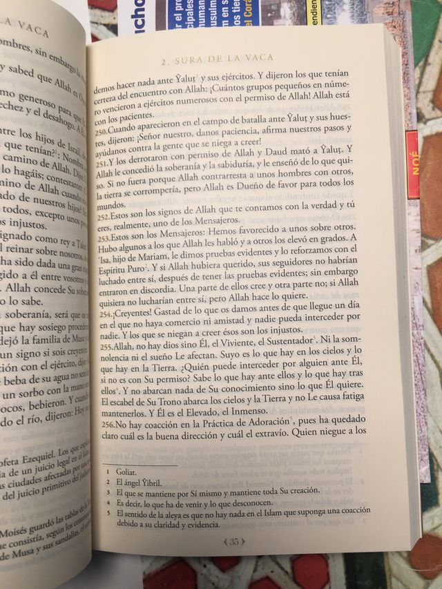 Suras del Corán Árabe- español y Coran español