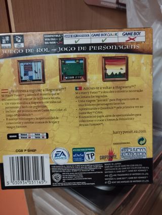 HARRY POTTER  Y LA CAMARA SECRETA Game Boy Color 