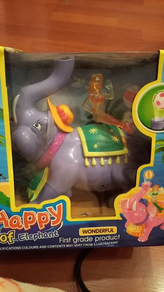 Elefante musical con pelota C24