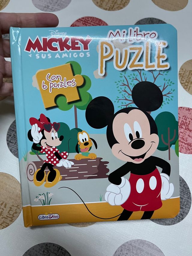 Libro puzzle Mickey Mouse