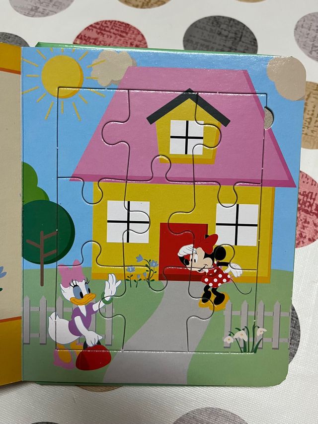 Libro puzzle Mickey Mouse