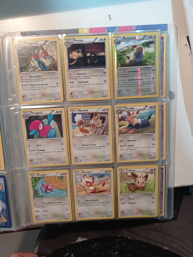 Cartas Pokemon Tipo Eléctrico y Volador