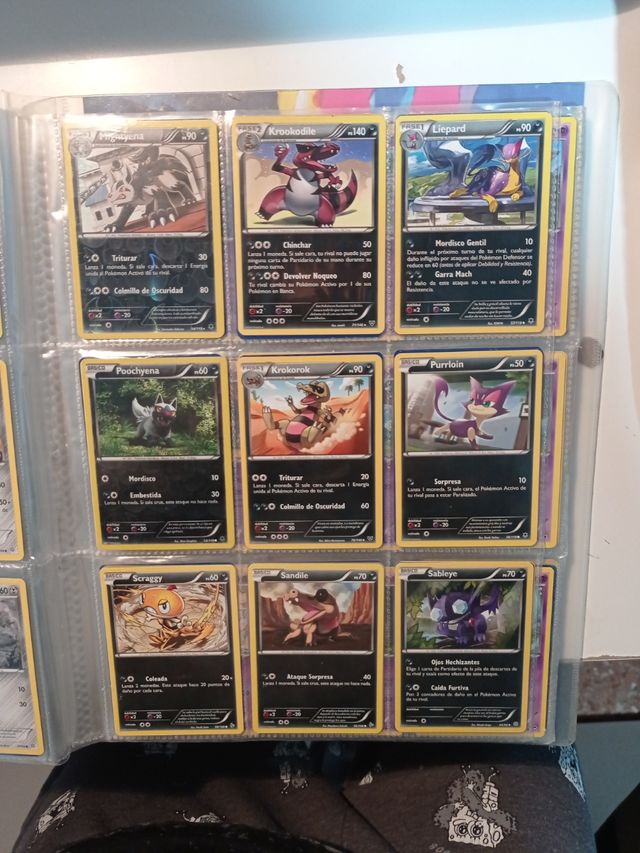 Cartas Pokemon Tipo Acero y Siniestro 